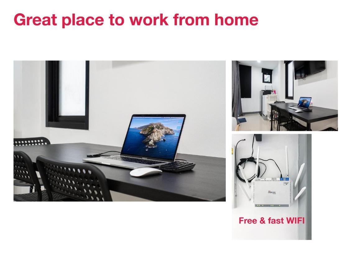 Apartament P4 Silom Large 2Beds Full Kitchen Wifi 4-6Pax Bangkok Zewnętrze zdjęcie